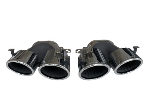 2X NEW EXHAUST TIP MERCEDES A45 S AMG W177 GT53 W290 GLA CLA GLE53 W167 GT 53 A0004901300 A0004901400 - 6