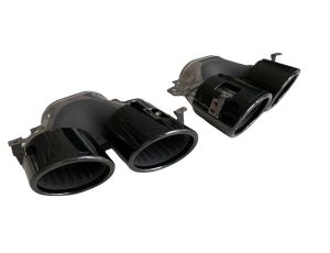 2X EXHAUST TIP MERCEDES A A45S AMG W177 GT53 W290 GLA CLA GLE53 W167 GT 53 A0004901500 A0004901600 - image 2