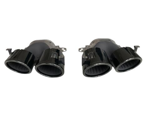 2X EXHAUST TIP MERCEDES A A45S AMG W177 GT53 W290 GLA CLA GLE53 W167 GT 53 A0004901500 A0004901600