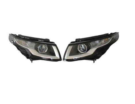 2X NEW ORIGINAL RANGE ROVER EVOQUE HEADLIGHTS GJ32-13W030-BD