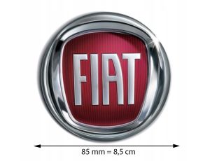 NEW ORIGINAL BADGE EMBLEM LOGO BADGE 85MM FIAT PANDA PUNTO EVO