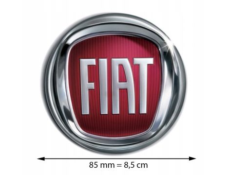 NEW ORIGINAL BADGE EMBLEM LOGO BADGE 85MM FIAT PANDA PUNTO EVO