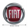 NEW ORIGINAL BADGE EMBLEM LOGO BADGE 85MM FIAT PANDA PUNTO EVO - 2