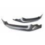 2X NEW OEM FRONT SPOILER CAP CARBON M-PERFORMANCE BMW 5 G30 G31 51192414131 51192414137 - 2