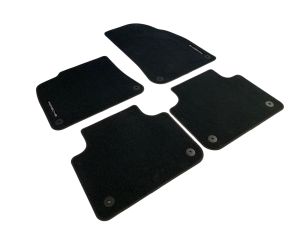 NEW ORIGINAL VELOUR FLOOR MATS SET OF 4X PIECES PORSCHE CAYENNE 9Y1863011 0S5 - image 2