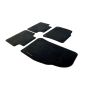 NEW ORIGINAL VELOUR FLOOR MATS SET OF 4X PIECES PORSCHE CAYENNE 9Y1863011 0S5 - 2