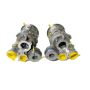 2X NEW OE TURBO TURBOCHARGER 2.9L TFSI AUDI RS4 RS5 A6 S6 A7 S7 PORSCHE PANAMERA CAYENNE 06M145702T - 06M145701T - 2