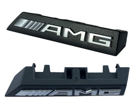 OE AMG LOGO BADGE EMBLEM IN GRILL MERCEDES W205 C63 A2058175001