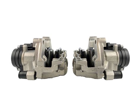 2X NEW OE BRAKE CALIPER + PADS REAR VW GOLF TOURAN T-ROC AUDI A3 Q2 SKODA OCTAVIA SEAT LEON TOLEDO 5Q0615405ER - 3