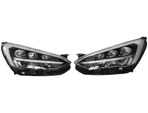 2X OE LED HEADLIGHTS HEADLAMPS FORD FOCUS MK4 JX7B-13E014-AB , JX7B-13E015-AB