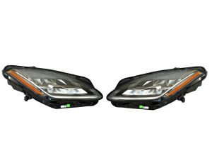 2X NEW OE HEADLAMPS LED HEADLIGHTS - USA JAGUAR E-PACE X540 J9C3-13W030-CC , J9C3-13W029-CC