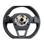 NEW OE HEATED BLACK LEATHER STEERING WHEEL WITH AIRBAG AUDI A4 S4 Q5 Q7 4M0419091B - 5