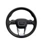 NEW OE HEATED BLACK LEATHER STEERING WHEEL WITH AIRBAG AUDI A4 S4 Q5 Q7 4M0419091B - 2