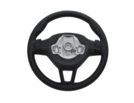 NEW OEM DSG STEERING WHEEL BLACK LEATHER MULTIFUNCTION SKODA SUPERB FABIA III OCTAVIA III KODIAQ 3V0419091S - 6