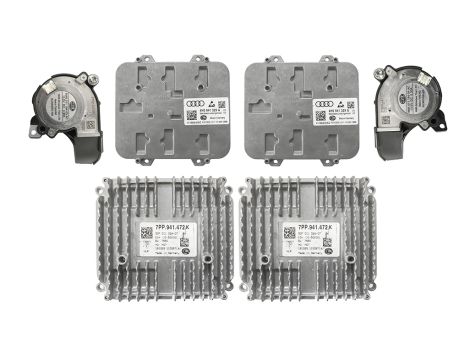 NEW OE KIT MATRIX AUDI A7 / RS7 LED FAN MODULE 7PP941472K + 8V0907463A , 9MN011184-04 + 4H0941329A