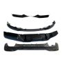 NEW OE CARBON COMPLETE SET BUMPER OVERLAY DIFFUSER REAR SPOILER + FRONT SPOILER BMW 5 G30 51112414135 - 2