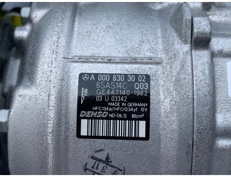 NEW OE AC AIR CONDITIONING COMPRESSOR MERCEDES C-KLASSE S205 W205 E C238 S213 W213 GLC CLS X253 V W447 A0008303002 - 6