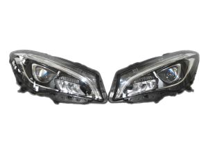 2X NEW OE HEADLIGHTS HEADLAMPS LED HIGH PERFORMANCE MERCEDES CLA W117 A117 A1178206761 + A1178206762