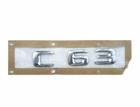 NEW OE INSCRIPTION C63 EMBLEM BADGE MERCEDES C W204 W205 S204 S205 A2058170701