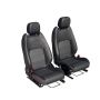 2X NEW OEM FRONT SEATS VENTILATED BLACK LEATHER JAGUAR I-PACE X590 J9D3-14B719 - 2